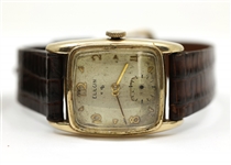 MEN'S ELGIN GOLD FILLED CASE MECHANICAL WRISTWATCHES 