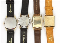 MEN'S GOLD-FILLED CASE MECHANICAL WRISTWATCHES