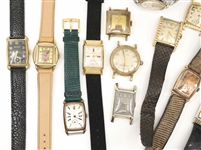 BULOVA MECHANICAL WRISTWATCHES FOR PARTS OR REPAIRS