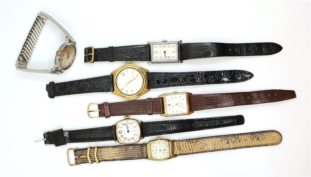 MECHANICAL GOLD-FILLED & STEEL CASE WRISTWATCHES