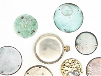 POCKET WATCH DIALS & PARTS FOR REPAIRS