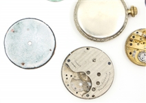 POCKET WATCH DIALS & PARTS FOR REPAIRS