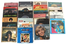 DORIS DAY & SHIRLEY BASSEY VINYL LP ALBUMS 