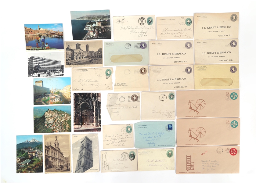 INTERNATIONAL POSTCARDS & COVERS