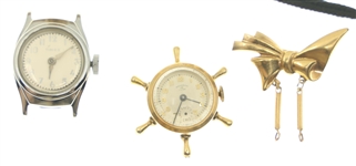 LADIES GOLD-FILLED & STEEL MECHANICAL WRISTWATCHES