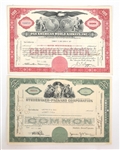 1952-1969 AMERICAN STOCK CERTIFICATES