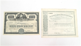 1952-1969 AMERICAN STOCK CERTIFICATES