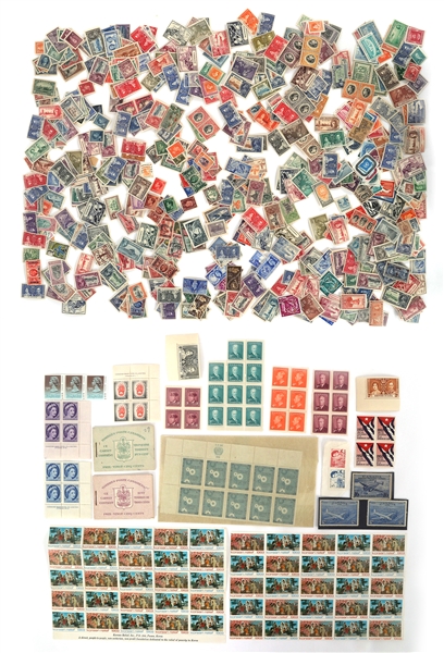 20TH C. INTERNATIONAL LOOSE POSTAGE STAMPS