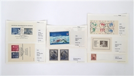 20TH C. GERMAN POSTAGE STAMPS