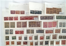 20th C. LOOSE POSTAGE STAMPS FROM NICARAGUA