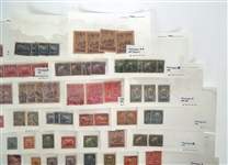 20th C. LOOSE POSTAGE STAMPS FROM NICARAGUA