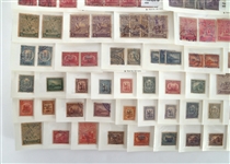 20th C. LOOSE POSTAGE STAMPS FROM NICARAGUA