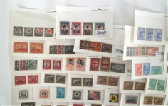 20th C. LOOSE POSTAGE STAMPS FROM NICARAGUA