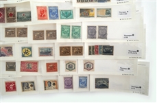 20th C. LOOSE POSTAGE STAMPS FROM NICARAGUA