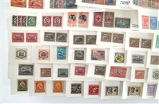 20th C. LOOSE POSTAGE STAMPS FROM NICARAGUA