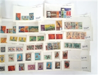 20th C. LOOSE POSTAGE STAMPS FROM NICARAGUA