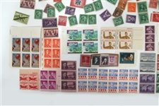 20TH C. US POSTAGE & COMMEMORATIVE STAMPS