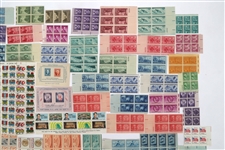 20TH C. US POSTAGE & COMMEMORATIVE STAMPS