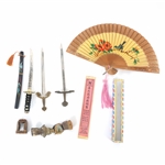 EDGED WEAPONS & ASIAN COLLECTIBLES