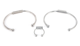 STERLING SILVER BRACELETS & RING