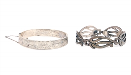 STERLING SILVER BRACELETS & RING