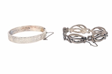 STERLING SILVER BRACELETS & RING
