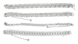 STERLING SILVER BRACELETS