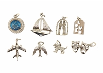STERLING SILVER SPENCER CO. CHARMS