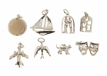 STERLING SILVER SPENCER CO. CHARMS