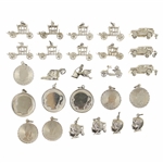 STERLING SILVER SPENCER CO. CHARMS