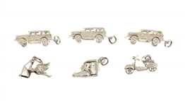 STERLING SILVER SPENCER CO. CHARMS