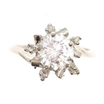 14K YELLOW & WHITE GOLD RINGS & EARRINGS
