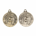 STERLING SILVER PENDANTS, CUFF LINKS, & NECKLACE