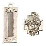 STERLING SILVER PENDANTS, CUFF LINKS, & NECKLACE