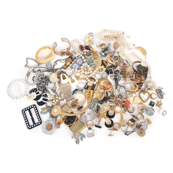 GOLD & SILVER TONE COSTUME FASHION JEWELRY