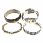 STERLING SILVER TAXCO BRACELETS