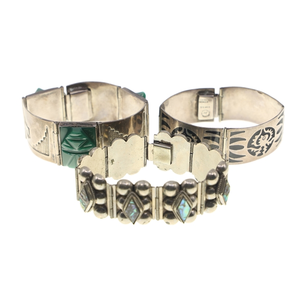 STERLING SILVER BRACELETS