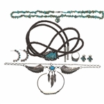STERLING SILVER TURQUOISE JEWELRY