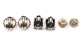 STERLING SILVER EARRINGS & RINGS