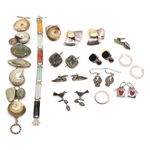 STERLING SILVER JEWELRY 