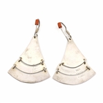 STERLING SILVER EARRINGS & BRACELET