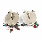 STERLING SILVER EARRINGS & BRACELET