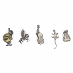 STERLING SILVER JEWELRY, PINS, & CHARMS
