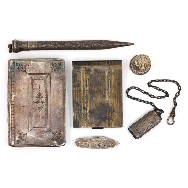 STERLING SILVER DRESSER ITEMS