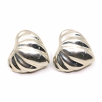 STERLING SILVER TAXCO EARRINGS - PIERCED & CLIP-ON