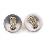 STERLING SILVER TAXCO EARRINGS - PIERCED & CLIP-ON