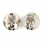 STERLING SILVER TAXCO EARRINGS - PIERCED & CLIP-ON
