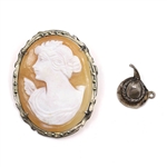 .800 SILVER WOMENS ACCESSORIES & .875 SILVER SPOON