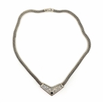 STERLING SILVER DEWA ARIMBAWA ONYX FASHION NECKLACE