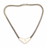 STERLING SILVER DEWA ARIMBAWA ONYX FASHION NECKLACE